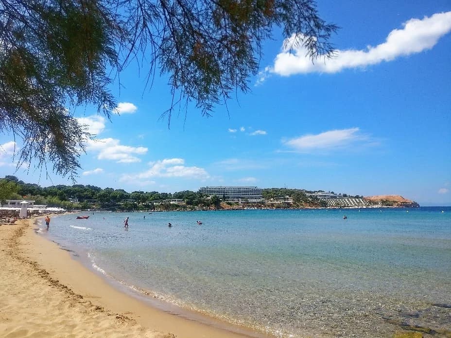 Astir Beach in Vouliagmeni on the Athens Riviera